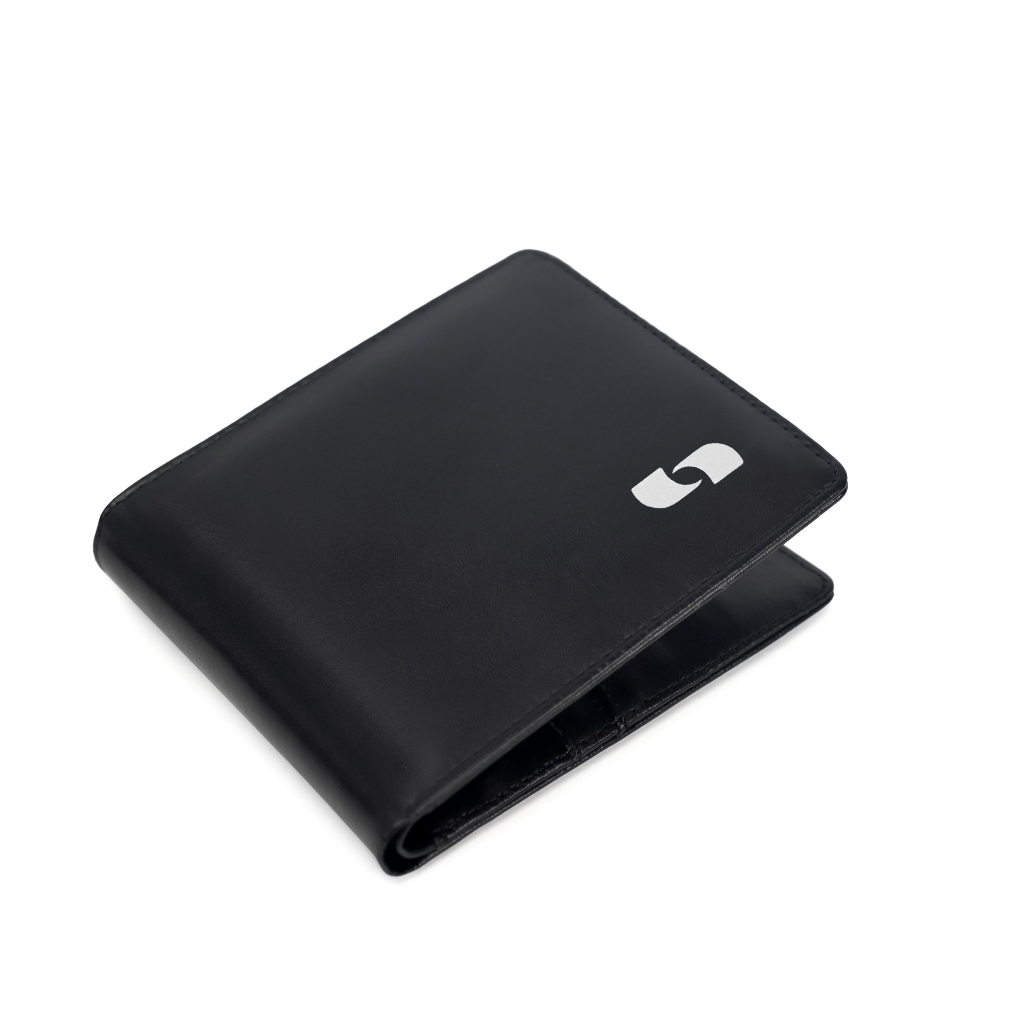 Vyron Mens Basic Bifold Wallet - หนังสังเคราะห์ระดับพรีเมียม | ช่องใส่บัตร 10 ช่อง • ช่องใส่เหรียญ •