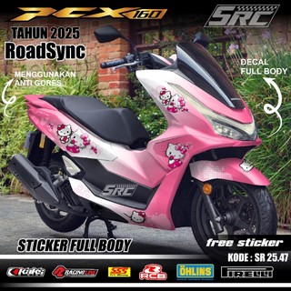 COD Terbaru Sticker Full Body Honda Pcx 160 2025 2026 Cbs Abs RoadSync Sticker Pcx 160 CBS 2025 Gambar Hello kitty Lucu Pcx Roadsync Gambar Hello Kitty Pcx 160 2025 Hello Kitty SR 25.47