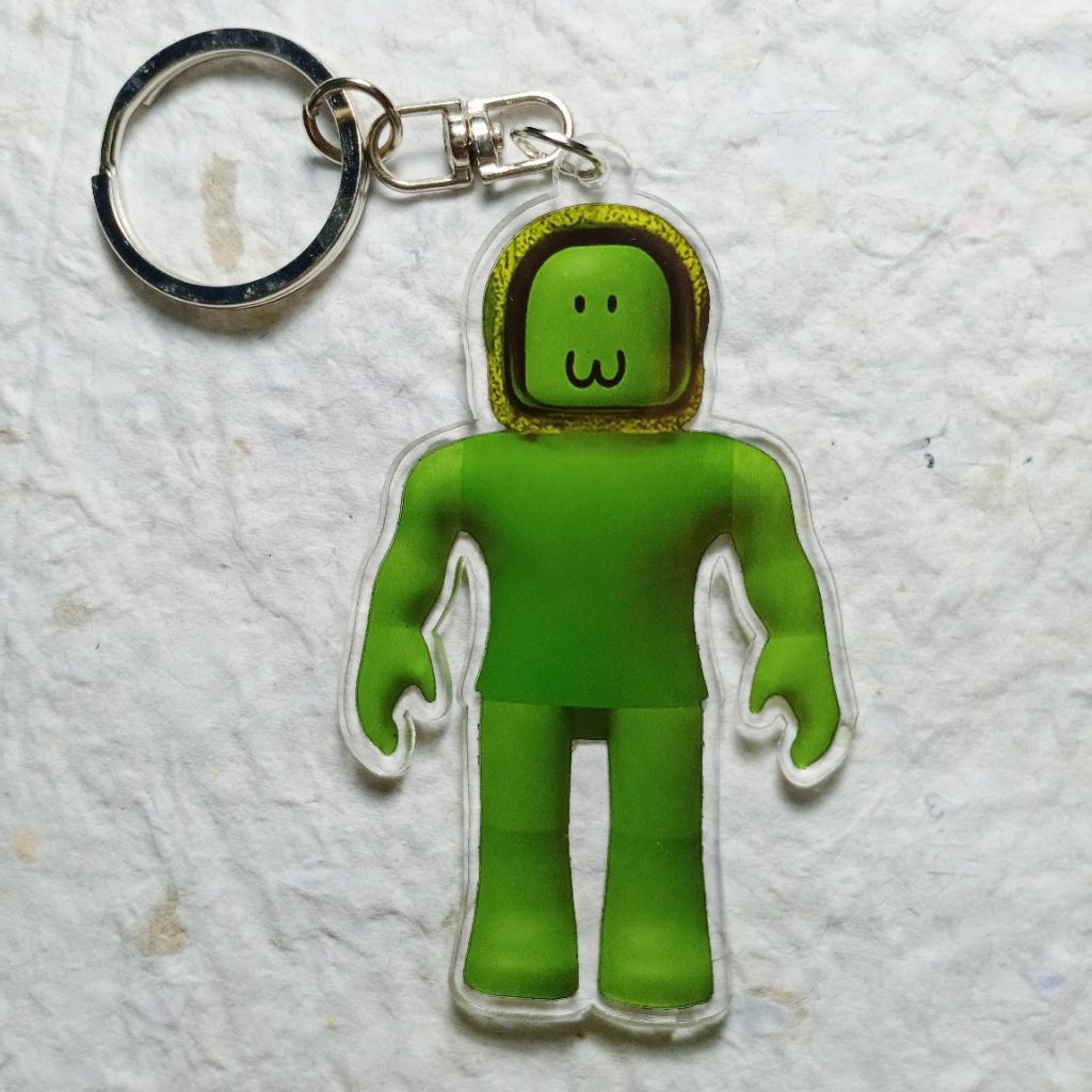 GANTUNGAN ELDER BEAN NPC พวงกุญแจ Grow A Garden Elder Bean พวงกุญแจ