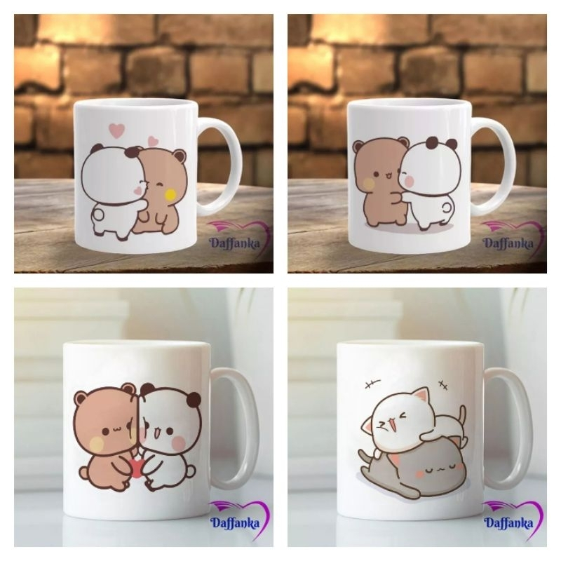 ของขวัญถ้วยแก้ว Bubu Dudu