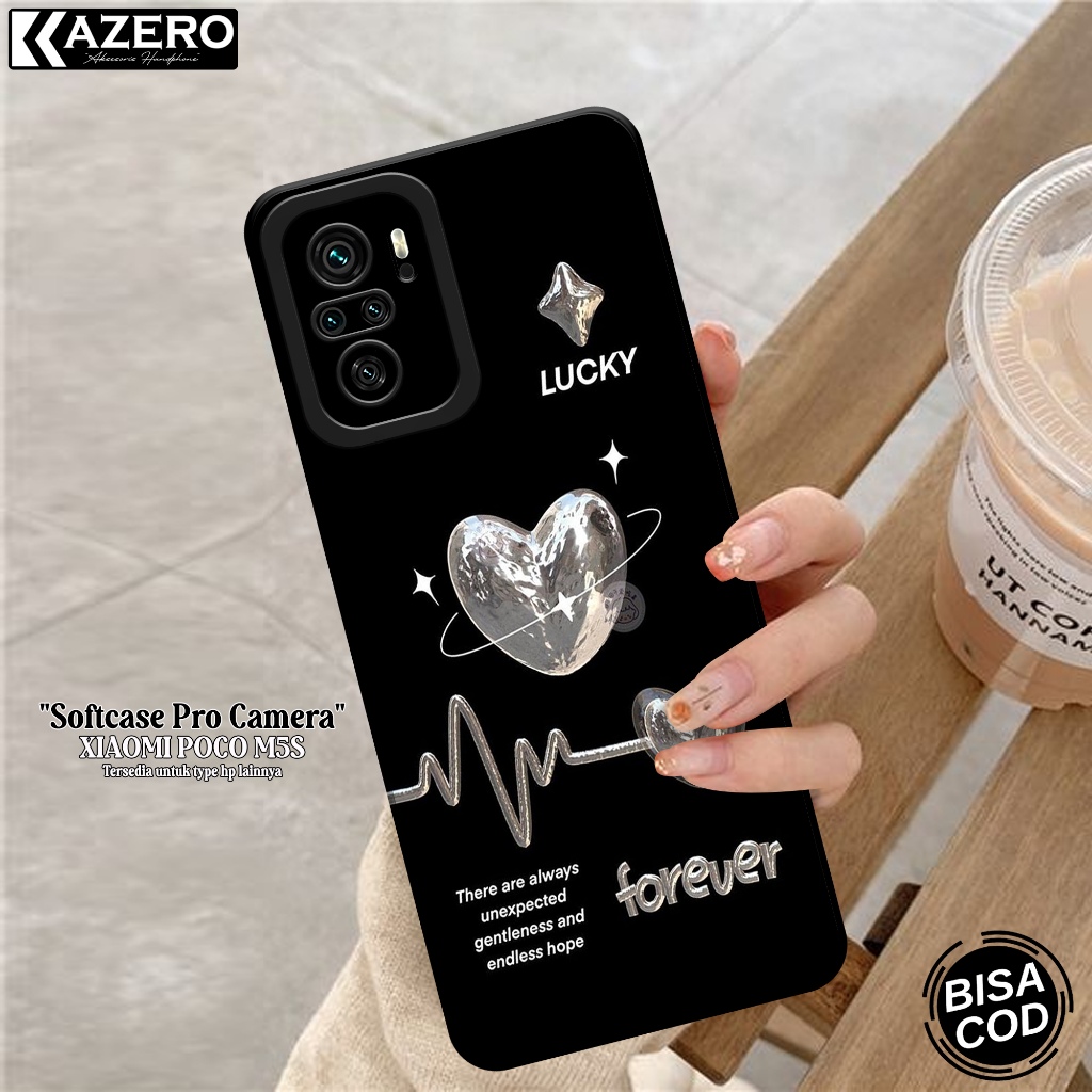 KAZERO - เคสโทรศัพท์ XIAOMI POCO M5S - เคสความงามแฟชั่น - กล้อง Pro - XIAOMI POCO M5S Softcase - เคส