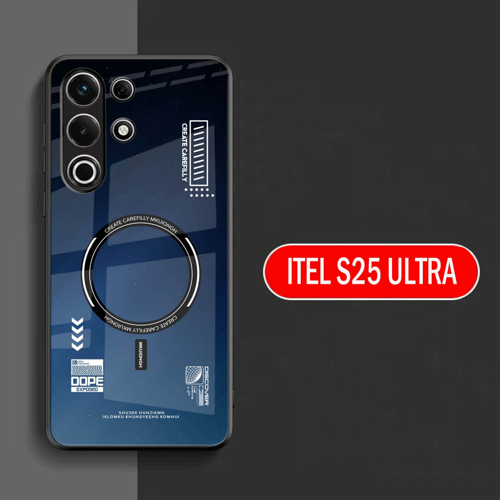 ITEL S25 ULTRA Glass Softcase - เคสโทรศัพท์มือถือ - ITEL S25 ULTRA [S42]