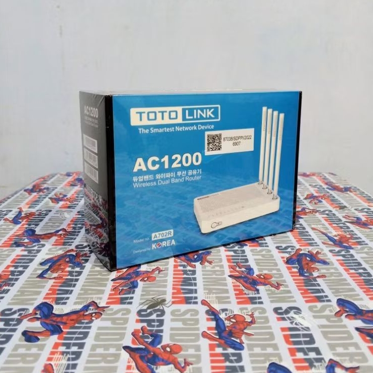 TOTOLINK A720R, A702R AC1200 เราเตอร์ดูอัลแบนด์ไร้สาย