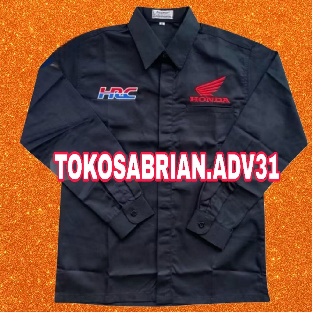 KEMEJA เสื้อ Honda HRC เสื้อ Honda HRC ชุด Honda HRC