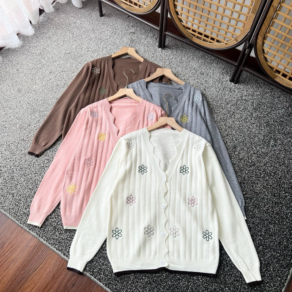 PO113 FLO IMPORT KNIT CARDI