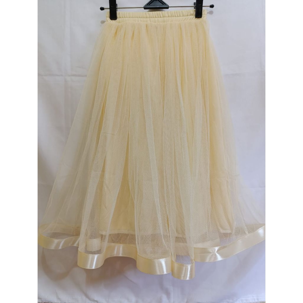MATCHING RIBBON TUTU SKIRT/GIRLS TUTU SKIRT/PREMIUM QUALITY TUTU SKIRT