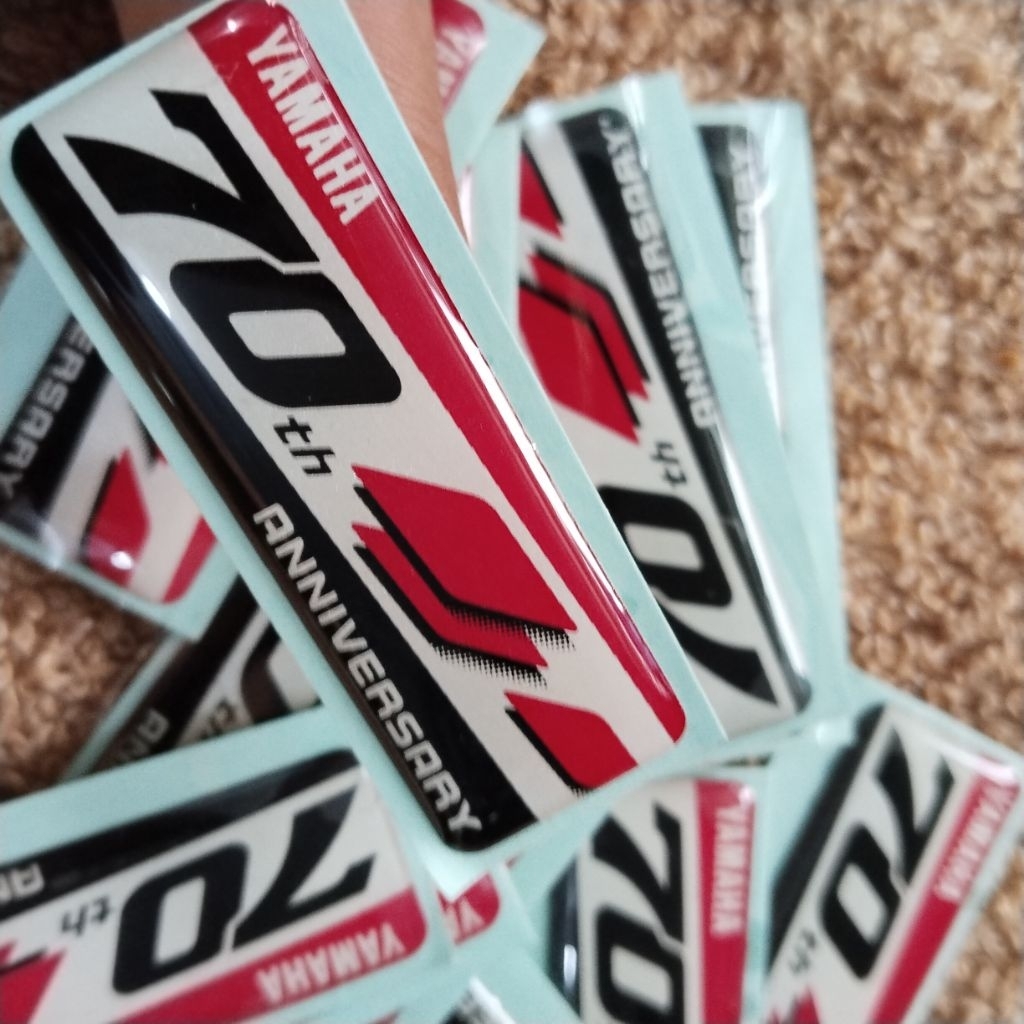 YAMAHA ของแท้ 70th ANNIVERSARY EMBLEM