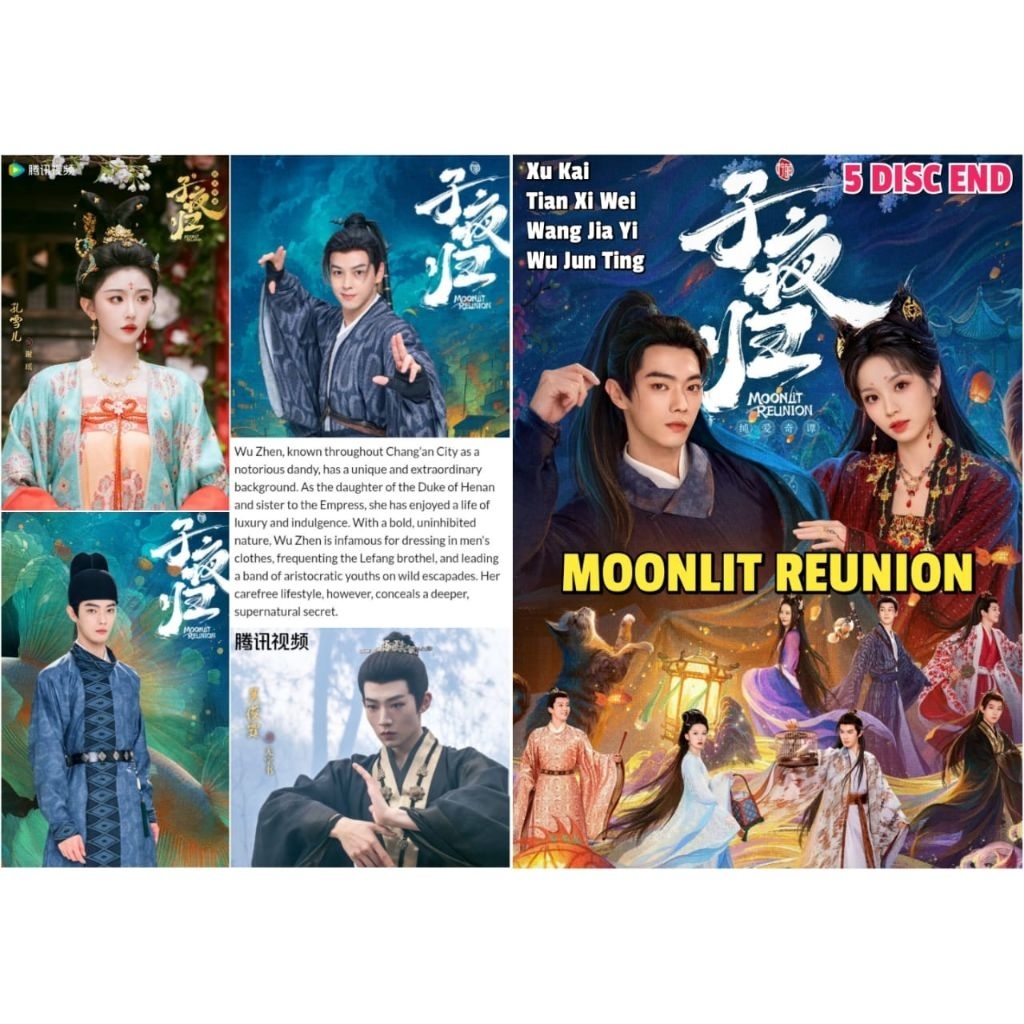 ดีวีดี moonlit reunion 2025.5 ปลายแผ่น