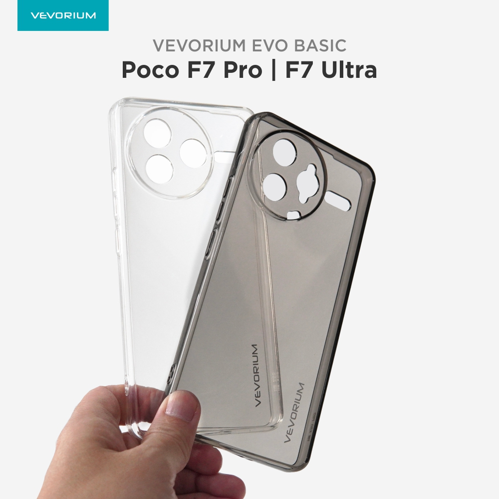 VEVORIUM EVO U2 Poco F7 ULTRA | F7 โปร | เคสใสนิ่มใสใสใส