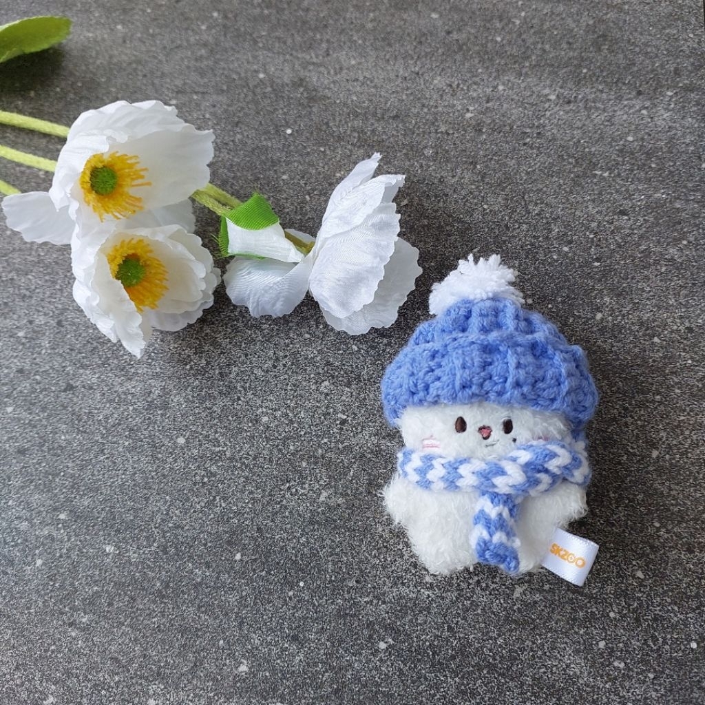 WINTER SET SKZOO MICRO เสื้อผ้าโครเชต์ ตุ๊กตา skzoo micro straykids