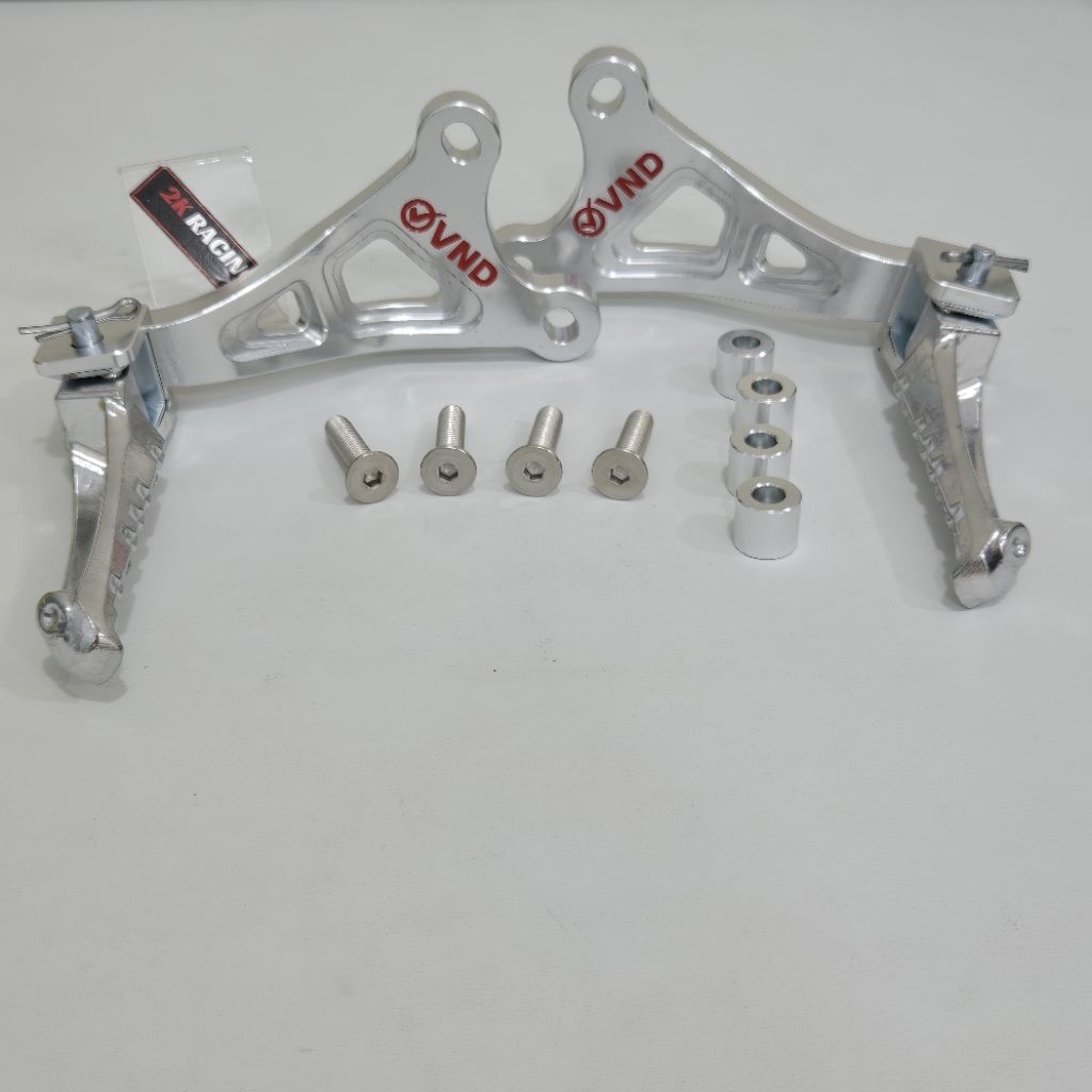 Footstep ขั้นตอนด้านหลัง Non Single Ninja RR 150 VND Exhaust Cobra Original VND Racing