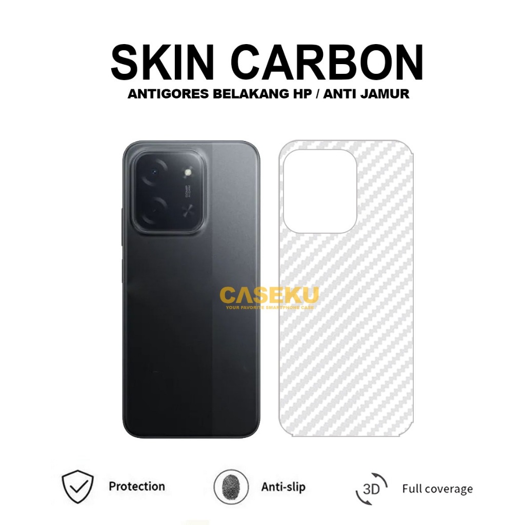 Poco C85 Poco C71 Poco F7 Poco F7 Pro Poco F7 Ultra Skin Carbon Garskin Anti-Scratch Back Poco C85 P