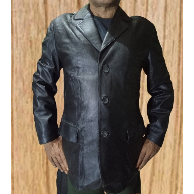 KEMEJA TOP QUALITY เสื้อแจ็คเก็ต/เสื้อหนังแท้ JK 089