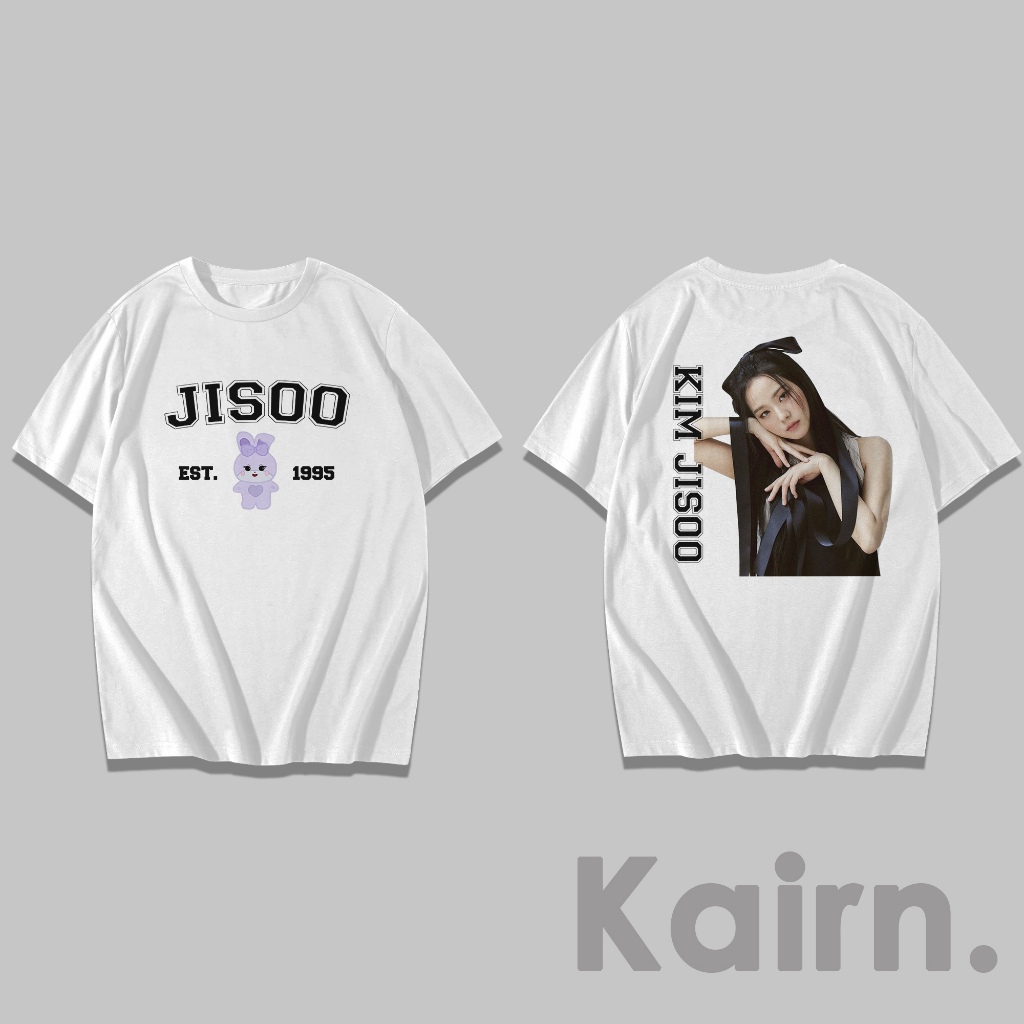 KAIRN - เสื้อยืด KIM JISOO / เสื้อยืด JISOO BLACKPINK / เสื้อยืด BLINK / เสื้อยืด KPOP