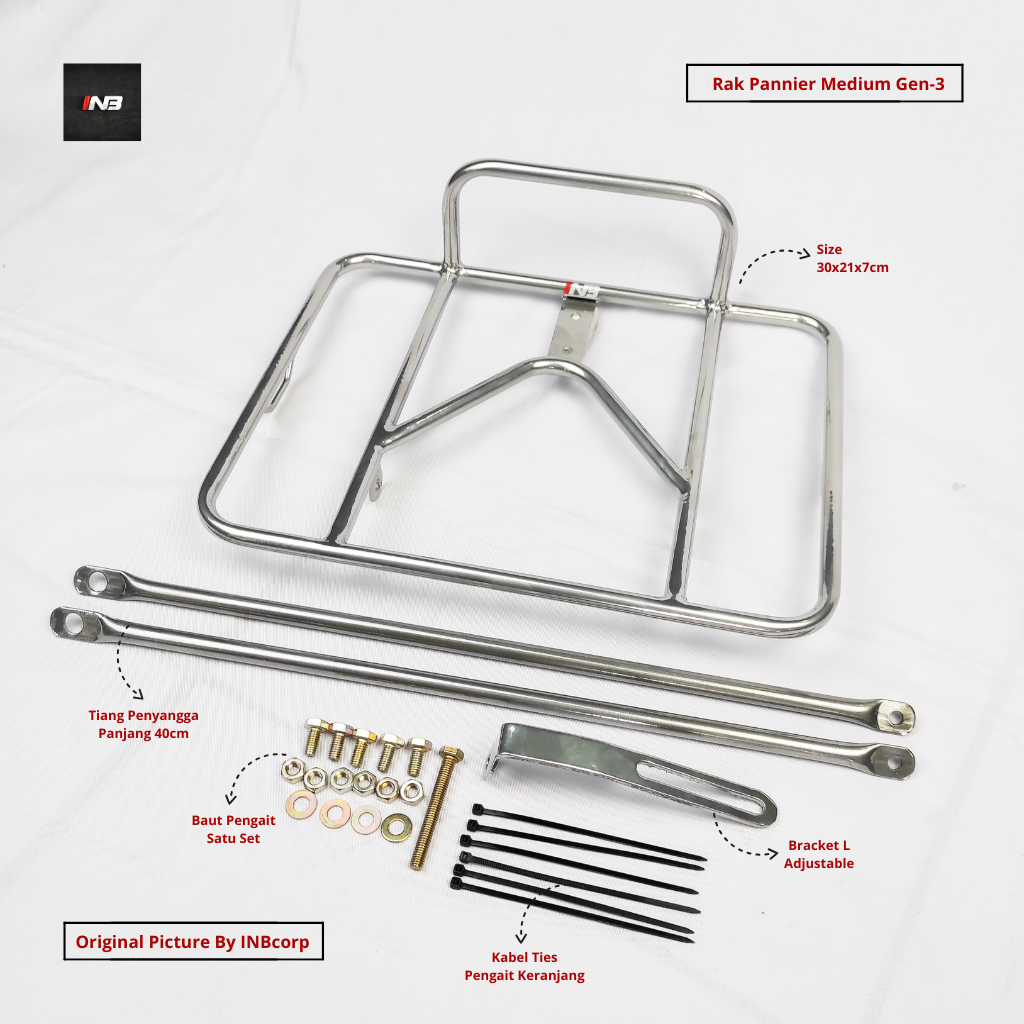 PIZZA RACK FRONT PANIER RACK FRONT BASKET UNIVERSAL ALL BIKE