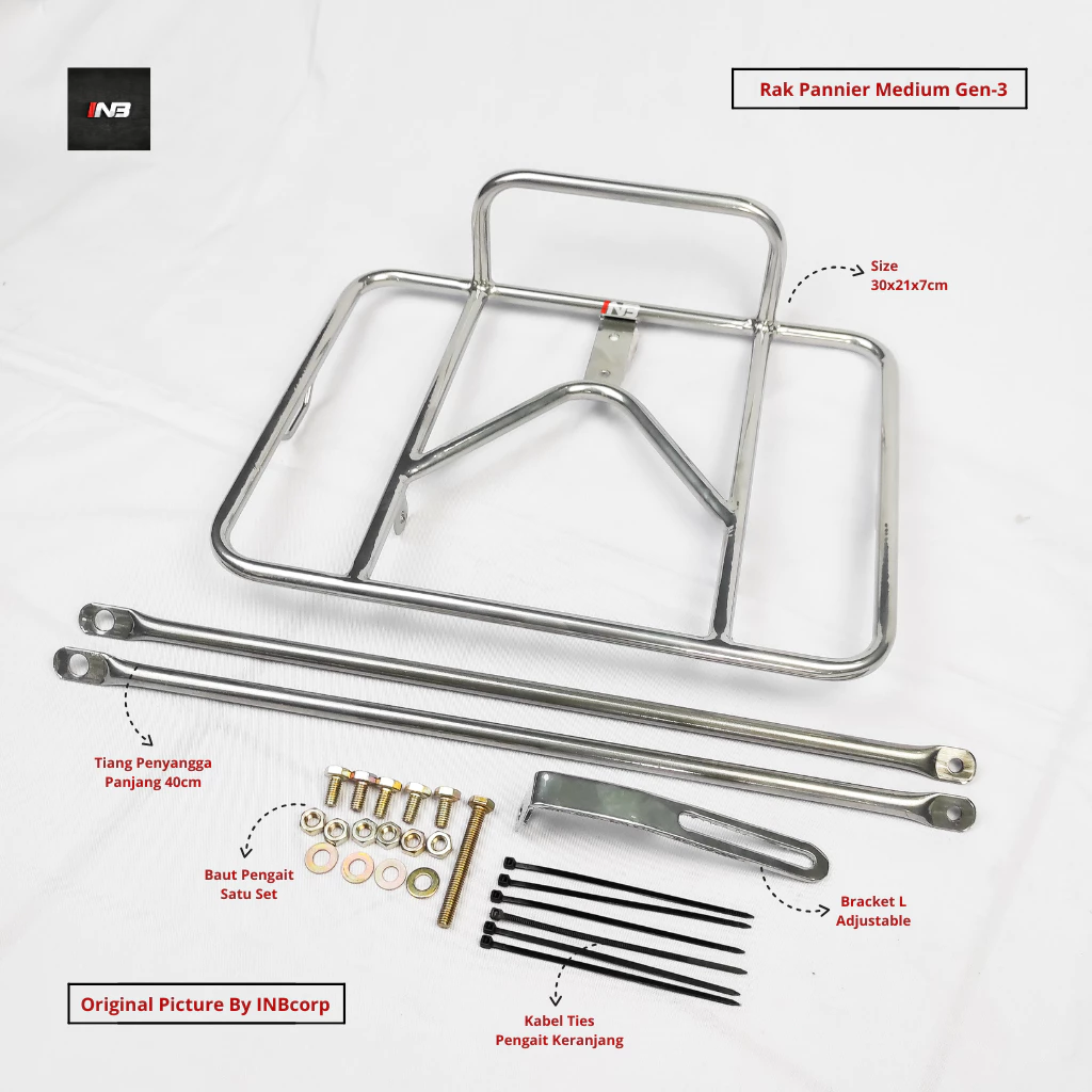 PIZZA RACK FRONT PANIER RACK FRONT BASKET UNIVERSAL ALL BIKE