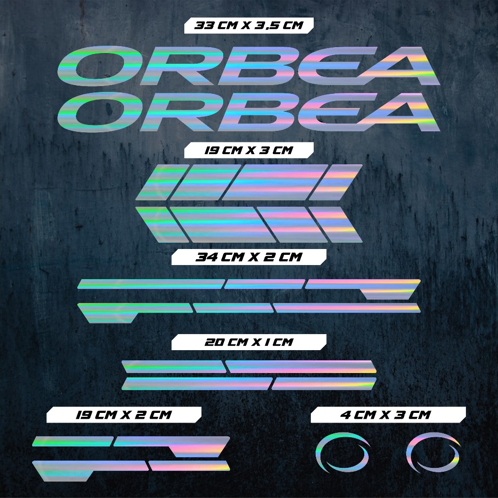 Decal Bike ORBEA จักรยานเสือหมอบ, กรอบ ORBEA ตัดสติกเกอร์, จักรยานเสือหมอบ MTB สติกเกอร์