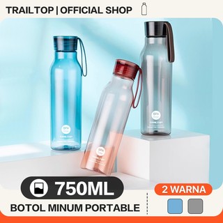 Trailtop Botol Minum 750ml Tumbler Sports Tahan BPA Free Bocor Jatuh Tahan Panas Water Bottle