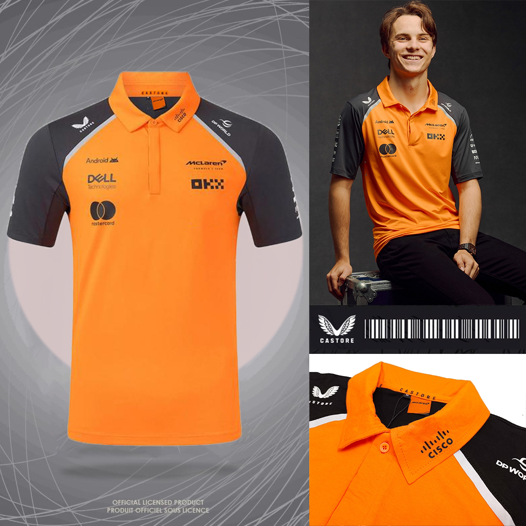 เสื้อโปโล CASTORE X MCLAREN F1