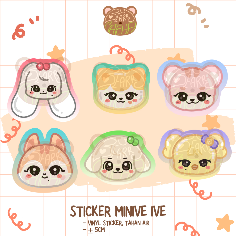 สติ๊กเกอร์ IVE MINIVE
