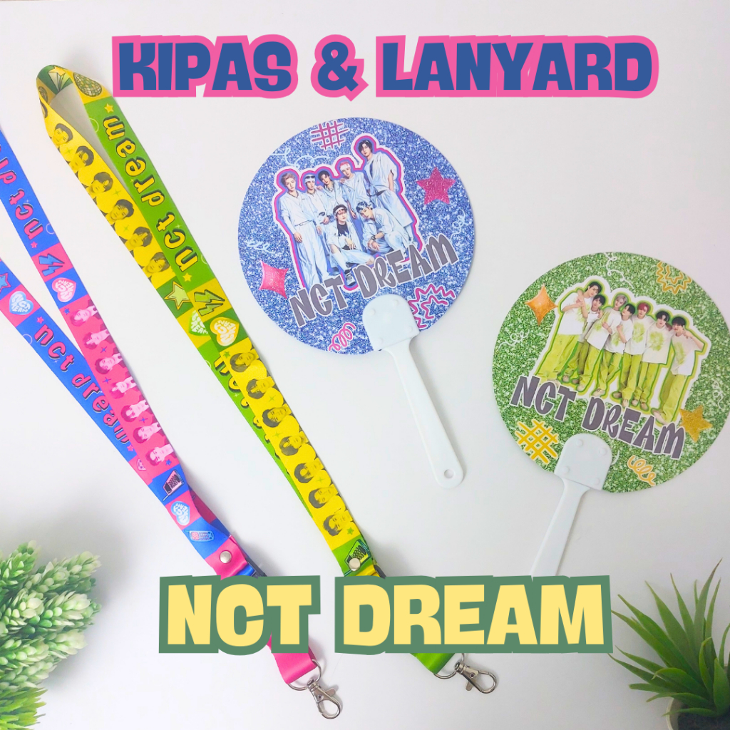 พัดลม NCT DREAM | NCT DREAM LANYARD | ชุดคอนเสิร์ต NCT DREAM
