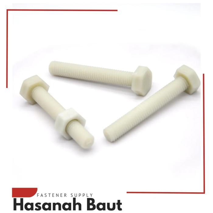 กลอนไนล่อน M6x25MM**
