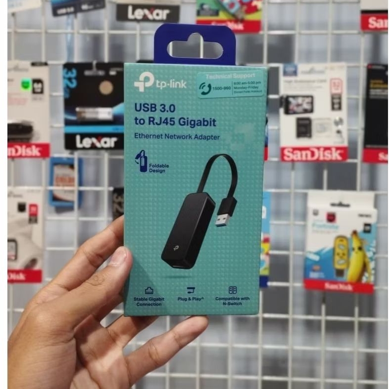 TP-LINK UE306 USB 3.0 เป็น Gigabit Ethernet Network Adapter USB ใหม่