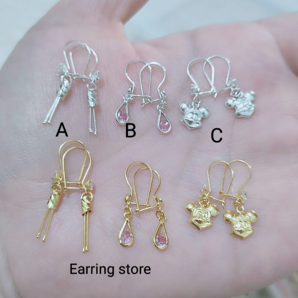 925 SILVER VARIATION CHILDRENS EARRINGS AESTHETIC EARRINGS