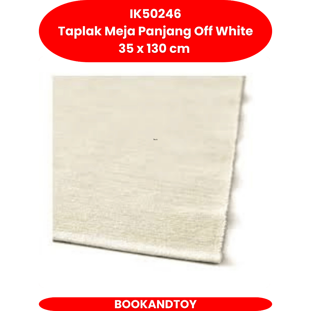 IK50246 Off White Long Tread ขนาด 35x130cm