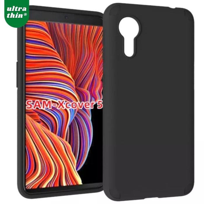 SAMSUNG XCOVER 7 / XCOVER 5 SOFTCASE MACAROON BLACK SILICON SOFT CASE SILICON