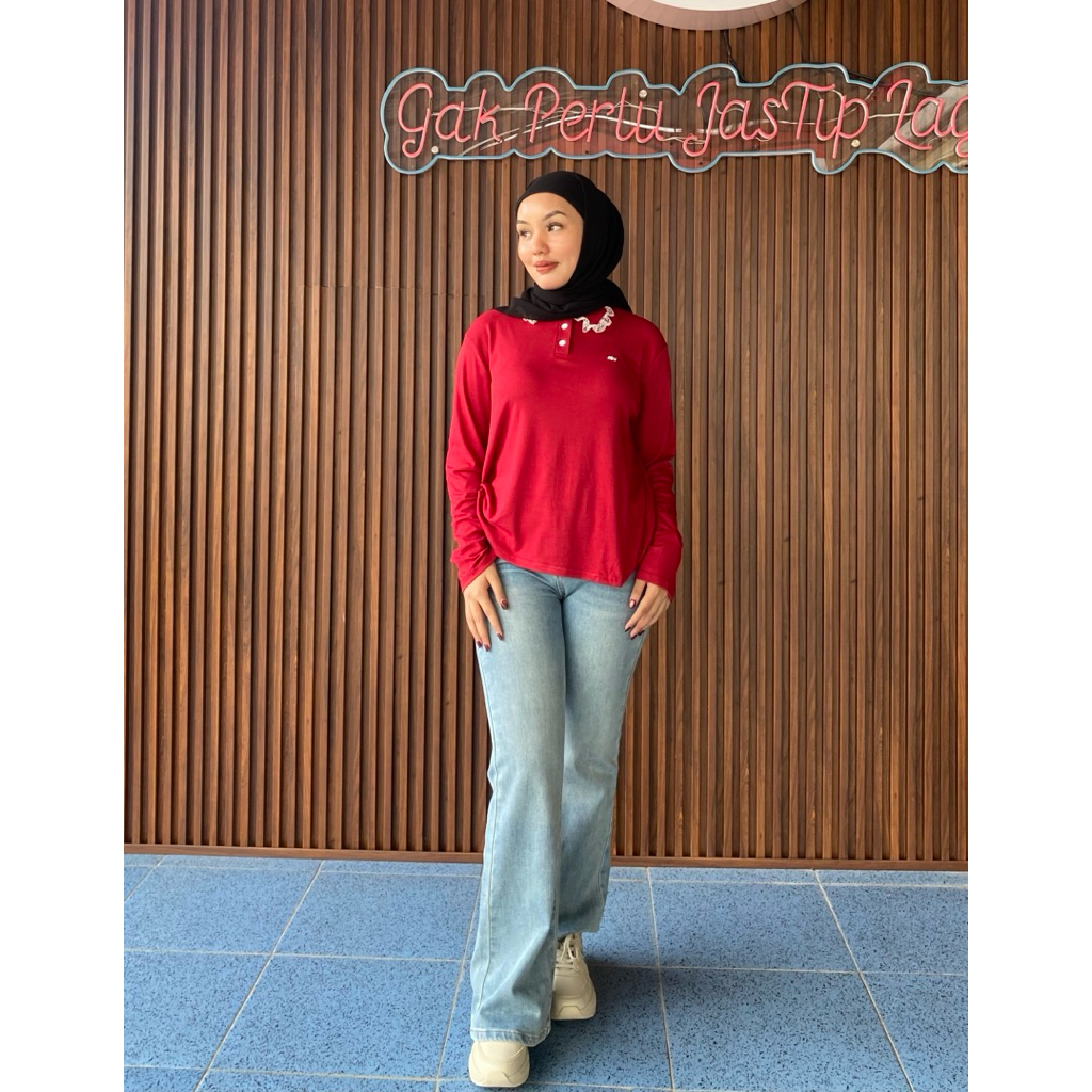 AMFA BOUTIQUE - BK 19 INNER THE RICH LACE COLLAR PREMIUM QUALITY IMPORTED BKK