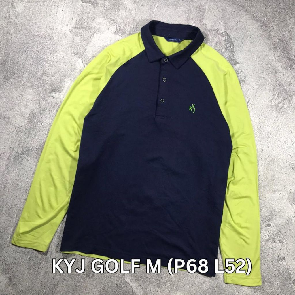 KYJ Golf เสื้อโปโลคอปก Jersey Tennis Padel Dryfit