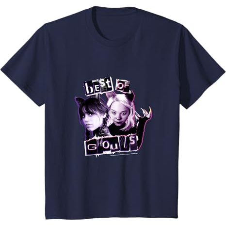 Wednesday Best Of Ghouls Wednesday & Enid เสื้อยืดวินเทจสําหรับเด็กและผู้ใหญ่