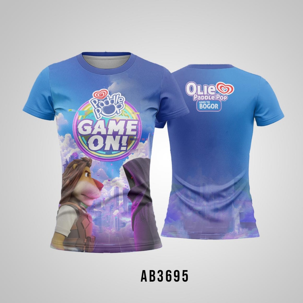 เกมเจอร์ซีย์ Paddle Pop บน! ที่กําหนดเอง