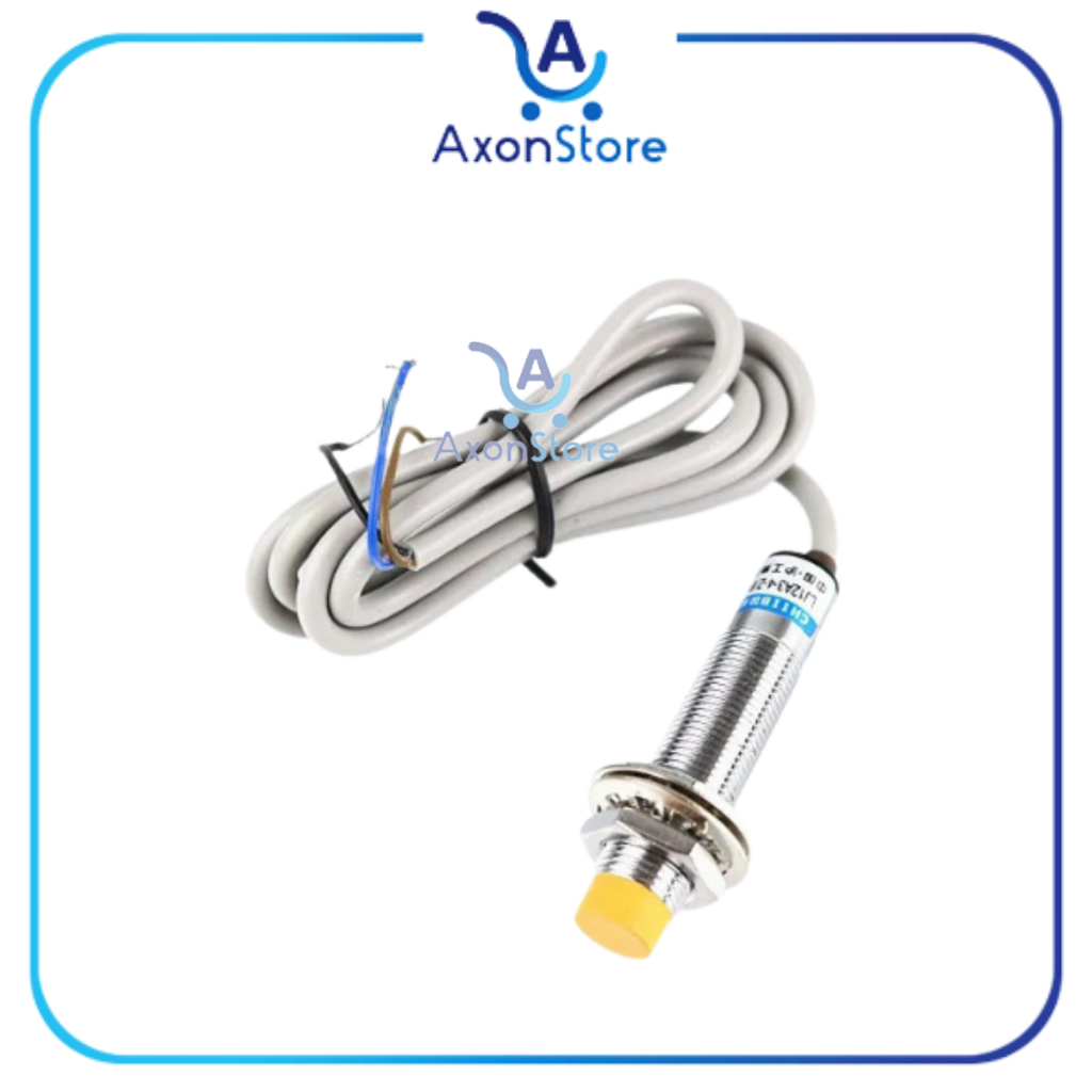 LJ12A3-4-Z/BY PNP NO เซ็นเซอร์อุปนัย Proximity Switch Approach Detection ปกติเปิด LJ12A3-4-Z BY
