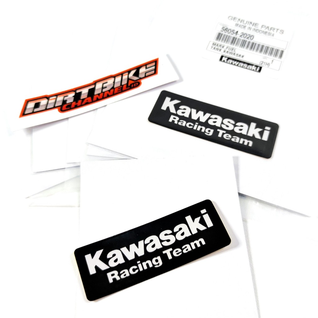 ต้นฉบับ KAWASAKI RACING TEAM สติ๊กเกอร์ Kawasaki KLX BF KX Dtracker 150 Ninja ZX W175 KLX 140