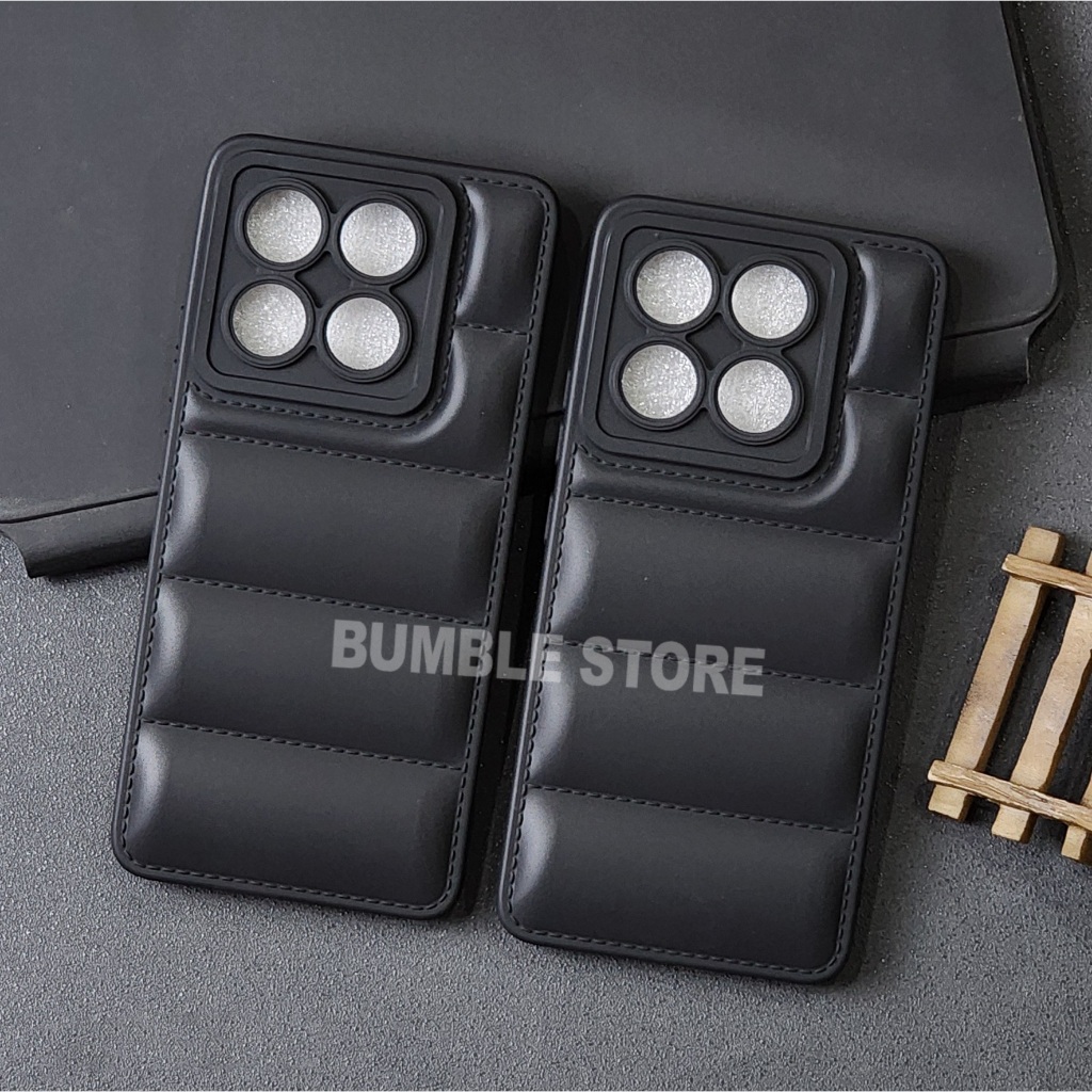 Xiaomi 14T Case Xiaomi 14T Pro Xiaomi 13T Xiaomi 13T Pro Case 3D Jacket Design / Macaron Case Black 