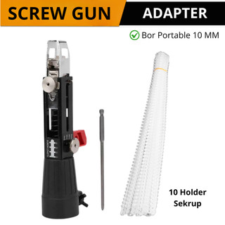 screw gun chain adapter bor sekrup otomatis  automatic screw nail gun