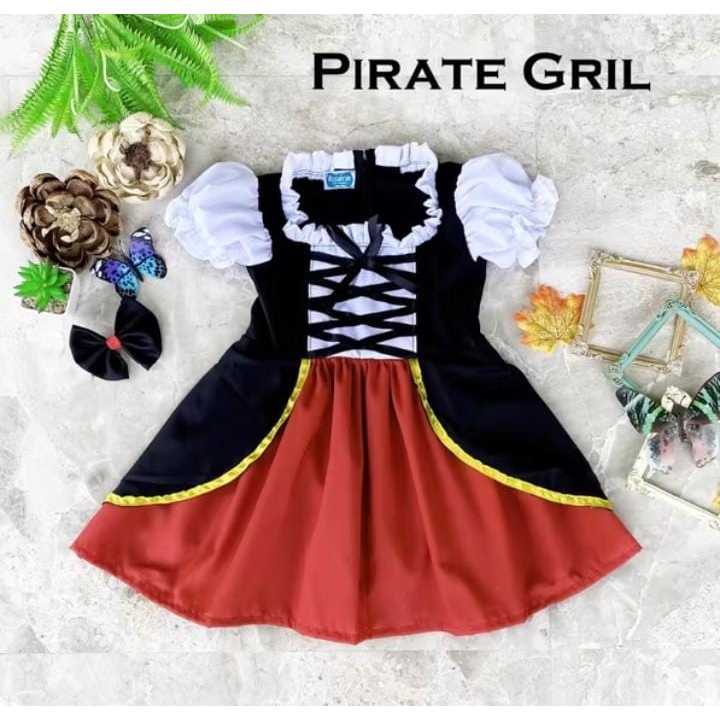 BAJUNIK_PRODUSENBAJUANAK PIRATE GIRL COSTUME/ COSTUME/ BOYS COSTUME/ NEWBORN COSTUME/ NEWBORN COSTUM