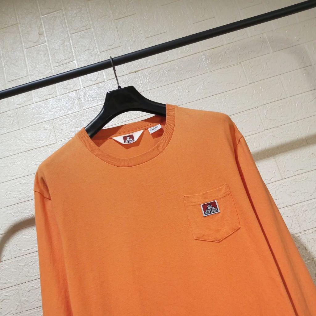 Ben Davis Pocket เสื้อยืดแขนยาว