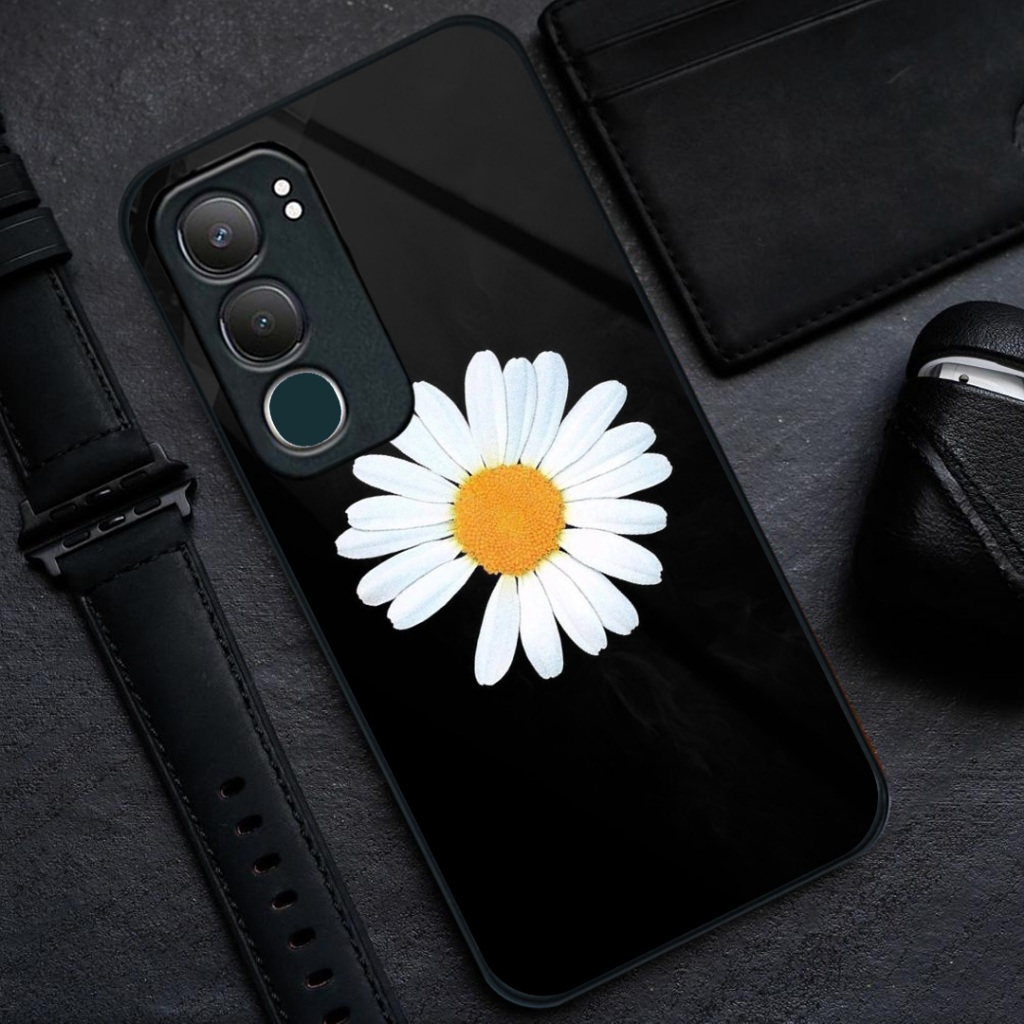 HP Vivo Y31 5G Glass Softcase [BSG-24] - เคสโทรศัพท์ Vivo Y31 5G - เคสโทรศัพท์ Vivo Y31 5G - เคสกระจ