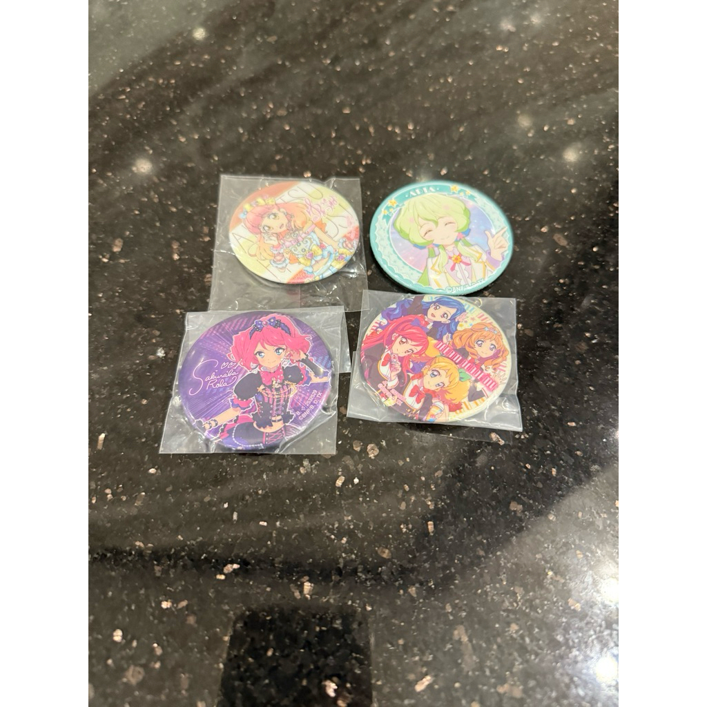 Aikatsu Aikatsu Stars Aikatsu Friends Character Pin Aria Aine Dream Academy Rola