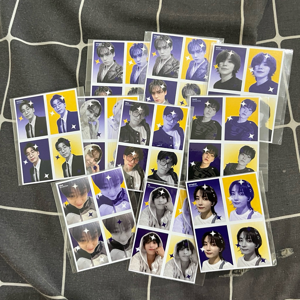 [สต็อก] KPOP PHOTO ID RIZE SVT TRSR BND ATEEZ NJ AESPA TXT NCT TBZ ENHA ZB1