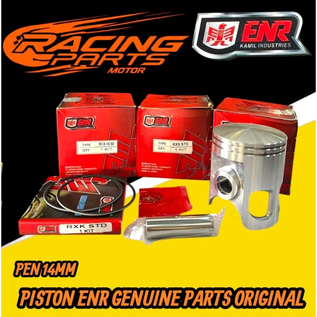 ENR ชุดลูกสูบ Yamaha RXS RX SPECIAL YT115 ปากกา (14) ขนาดที่มีอยู่ STD 0.25 0.50 0.75 1.00 1.50 200 Original Enr อะไหล่แท้
