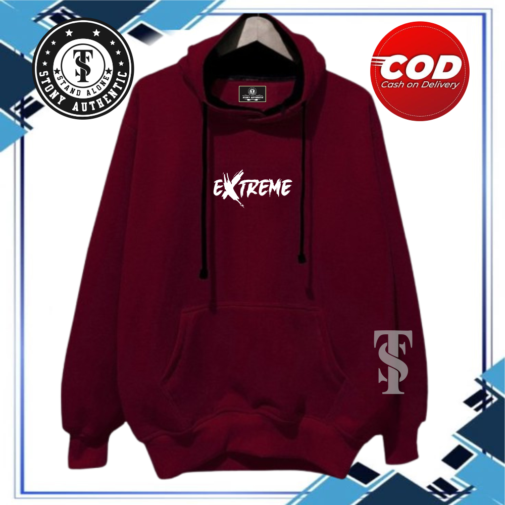 KATUN Hoodia ผู้ชายผู้หญิง Flecee ผ้าฝ้ายวัสดุ Burgandy สีขนาด ML XL XXL ล่าสุดผู้ชายผู้หญิง Tops