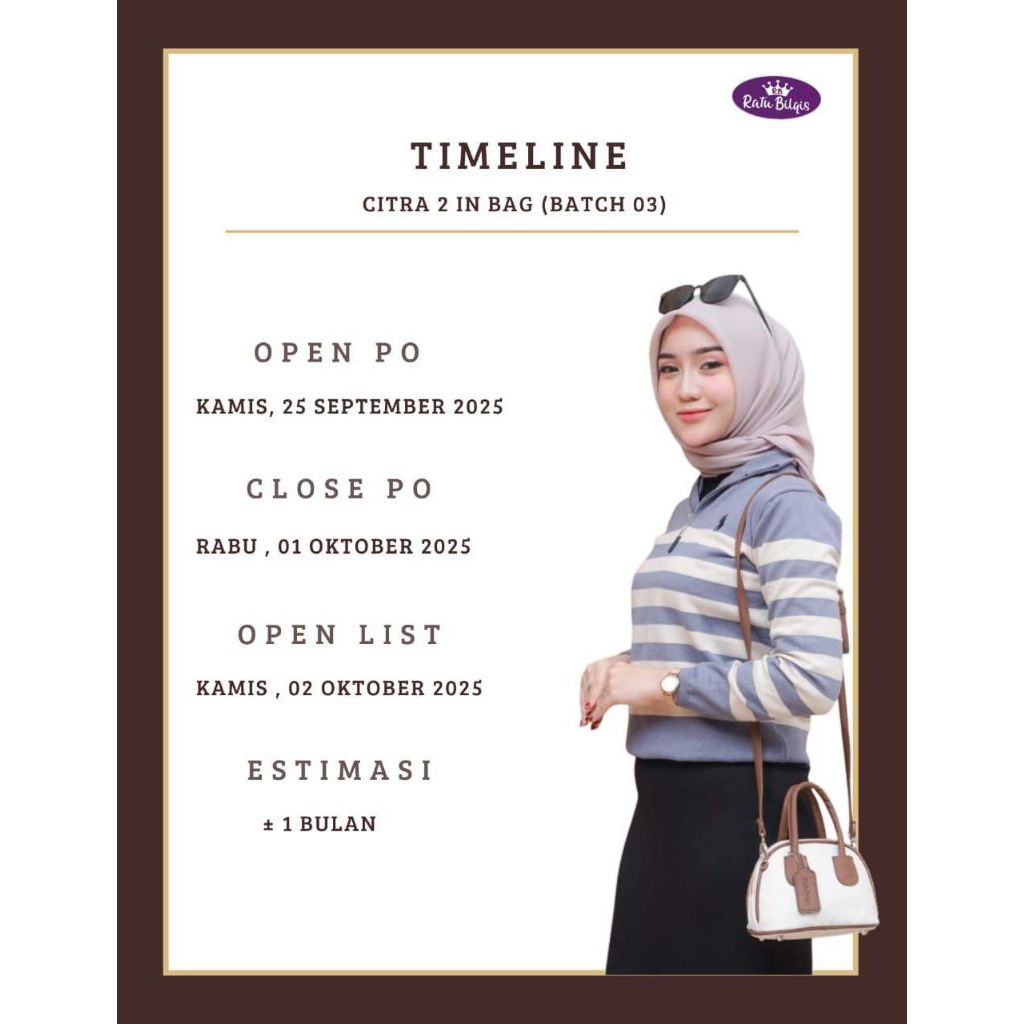 [PRE ORDER 25 SEP - 01 OCT] Citra 2 In Bag by Ratu Bilqis