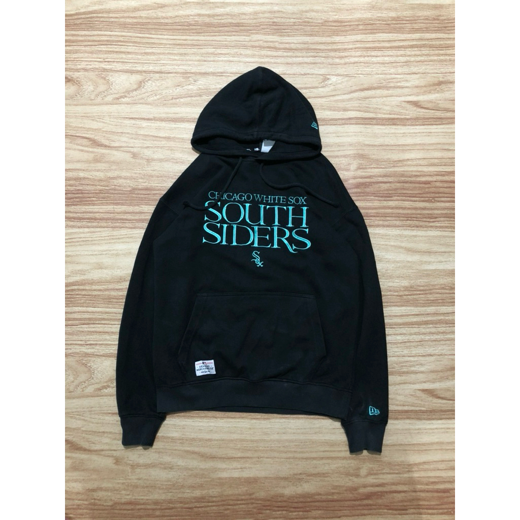 N3W ERA HOODIE EMBROIDERY สีดํา M