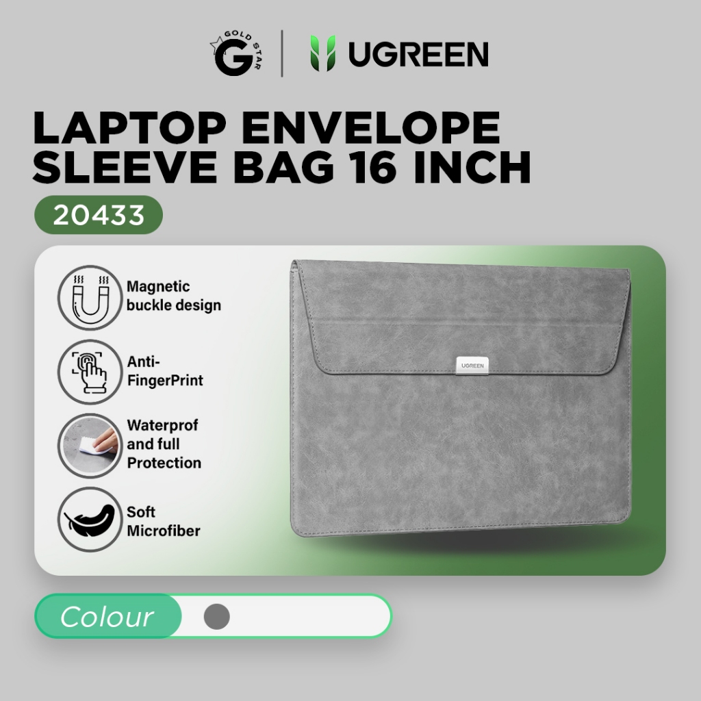 UGREEN กระเป๋าแล็ปท็อป Notebook Macbook Sleeve Envelope 14-16 นิ้ว 2043