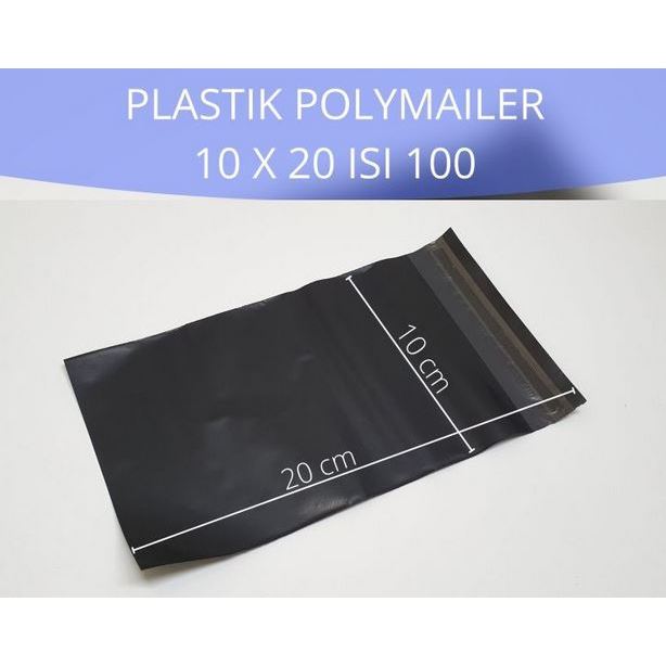 Polymailer SF 10x20 ซม. สีดํา – บรรจุภัณฑ์พลาสติกสําหรับสินค้าขนาดเล็กออนไลน์ Shop