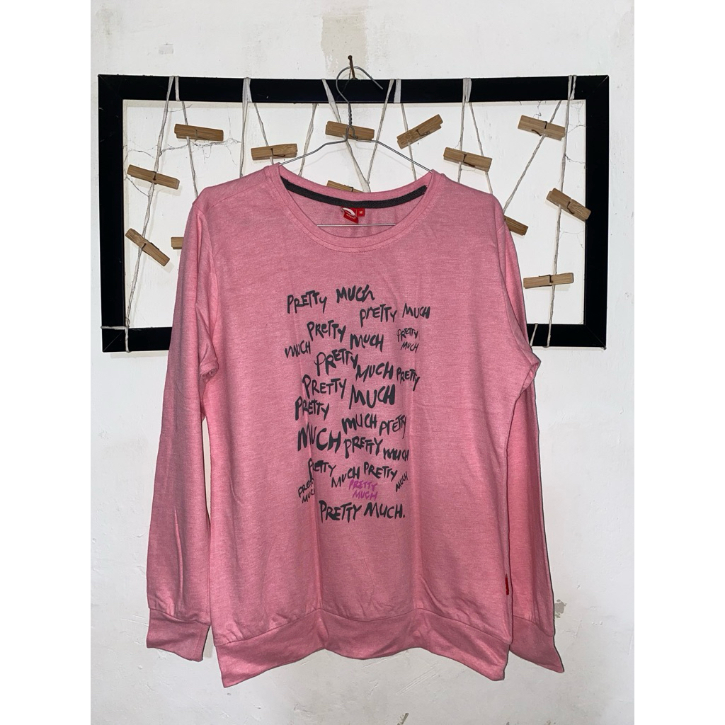 ELIPS สเวตเตอร์สีชมพู (PRELOVED)